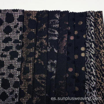 jacquard tejido hilo teñido bengalino pantalones de mujer vestidos